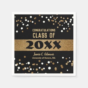 Personalised Class Year Graduation Party Napkin