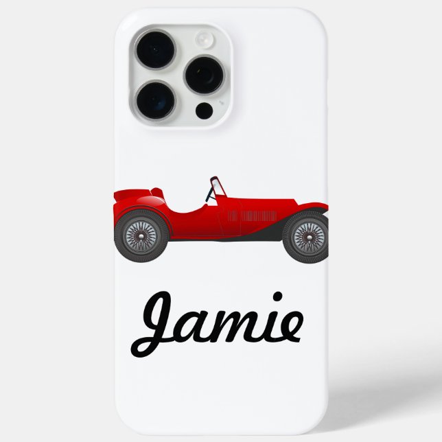 Personalised Classic Car Gifts Case-Mate iPhone Case (Back)