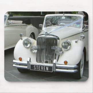 Personalised Classic Car w/ Your Name! Mouse Pad