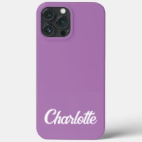 Personalised Classic Elegant Monogram iPhone