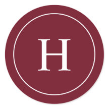 Personalised Classic Elegant Monogram