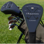 Personalised Classic Golf Club Name Golf Head Cover<br><div class="desc">Create your own Personalised Classic Golf Club Name Golf Head Cover! Personalise this design with your own text. You can further customise this design by selecting the "Edit Details" button if desired.</div>