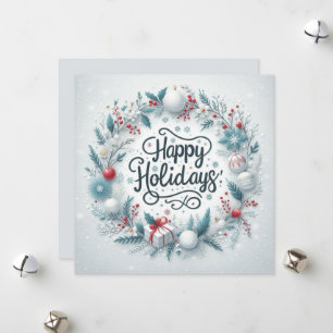 Personalised Classic Holiday Card