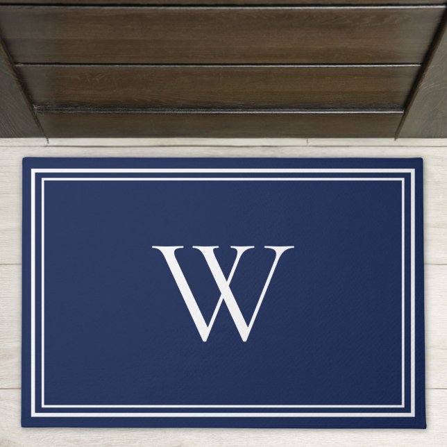 Personalised Classic Monogram Initial Name Doormat (Creator Uploaded)
