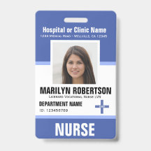 Personalised Clinic Hospital Employee