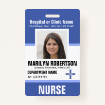 Personalised Clinic Hospital Employee