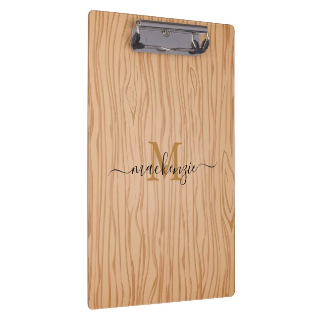 Personalised Clipboard with Name and Initial (Right)