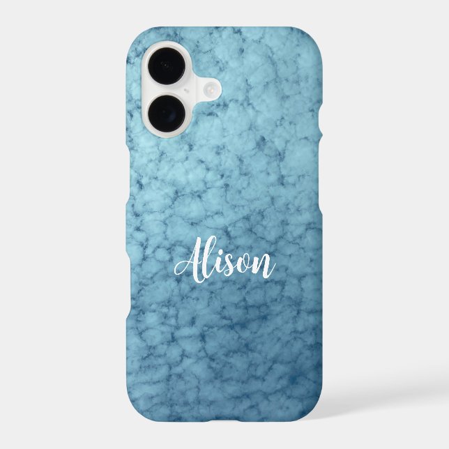 Personalised Cloudy Blue Sky (Back)