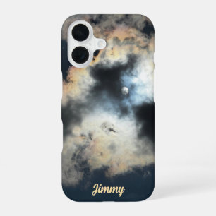 Personalised Cloudy Sky Sturdy Apple iPhone Case