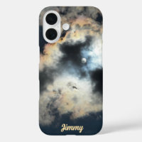 Personalised Cloudy Sky Sturdy Apple iPhone Case