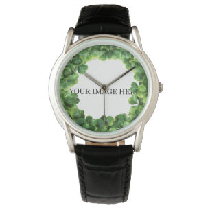 Personalised Clover Shamrock Watch