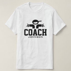 Personalised coach shirt for official sports teams
