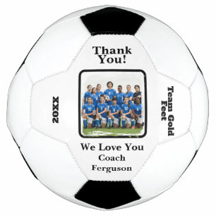 Personalised Coach Soccer Custom Keepsake Foot Ball
