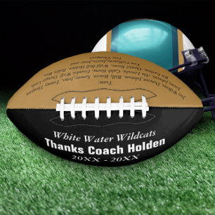 Personalised Coaches Name Team Members Year Football