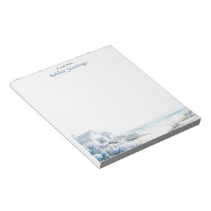 Personalised Coastal Notepad   Beach House
