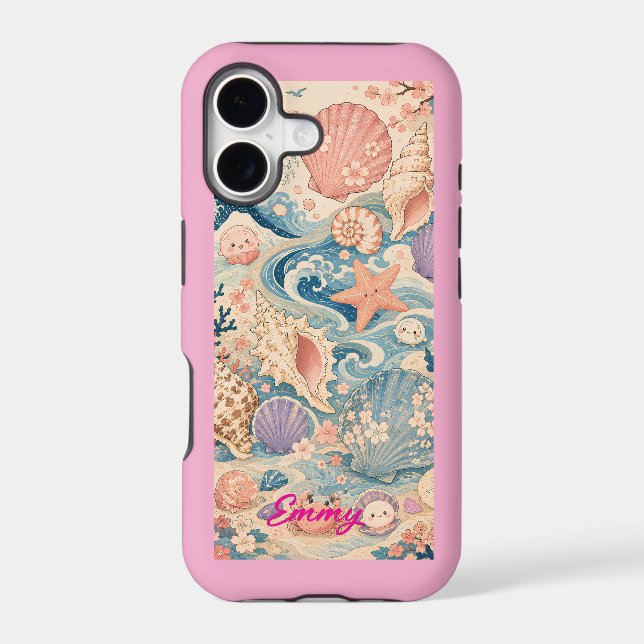Personalised Coastal Seashell  (Back)