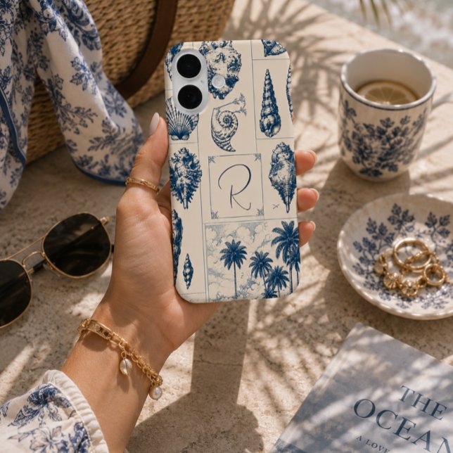 Personalised Coastal Seashell  Case-Mate iPhone Case (Creator Uploaded)