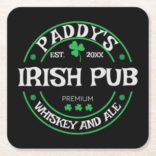 Personalised Coaster for Irish Pub