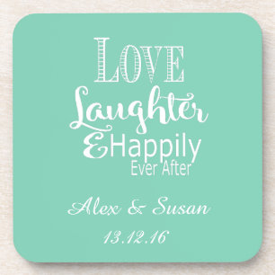 Personalised Coasters Wedding Favours -