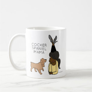Personalised Cocker Spaniel Mama Coffee Mug