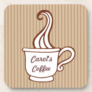 Personalised Coffee Cup Coasters