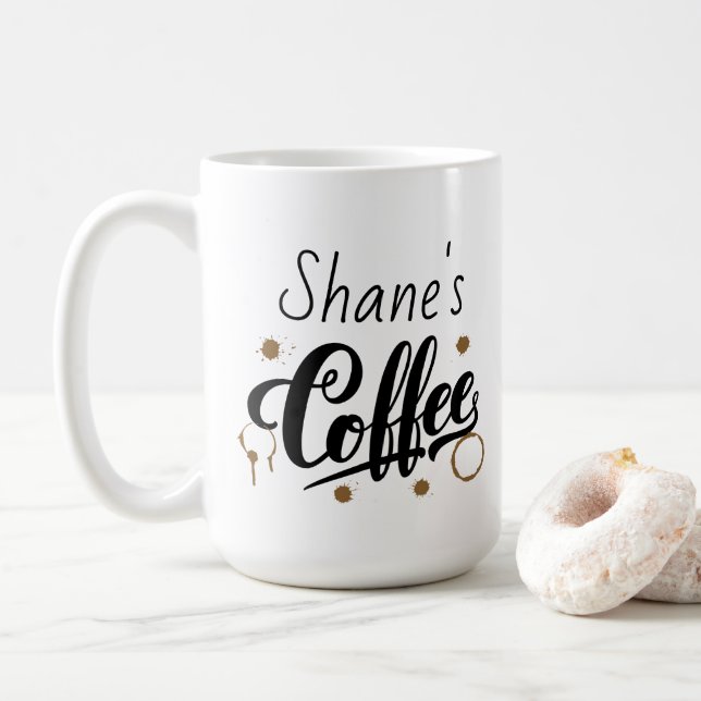 Personalised  coffee mug (With Donut)