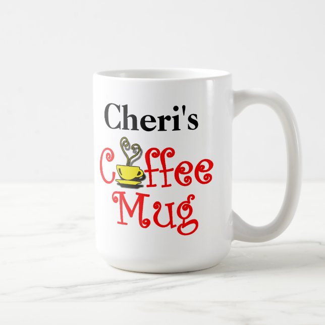 Personalised Coffee Mug (Right)