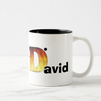 Personalised Coffee Mug Cup for DAVID