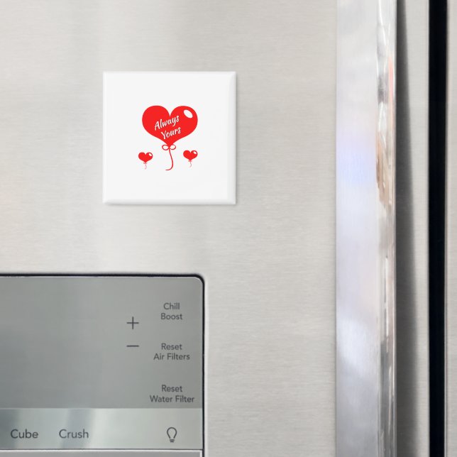 Personalised Coffee Mug For Girlfriend-Boyfriend Magnet (In Situ (Fridge))