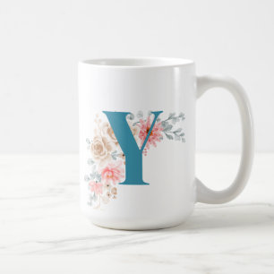 Personalised Coffee Mug Letter Y