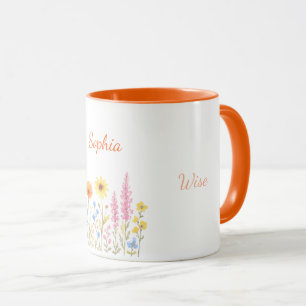 Personalised Coffee Mugs, Sophia Name Mug