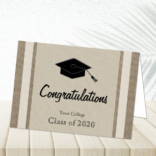 Personalised College Graduation Card