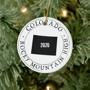 Personalised Colorado Ornament
