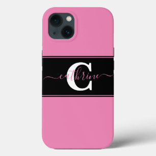 Personalised colorblock iPhone 13 case
