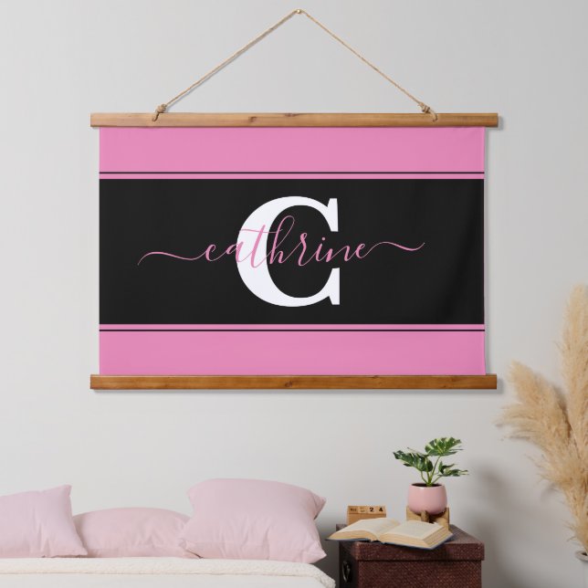 Personalised colorblock   hanging tapestry (Bedroom)