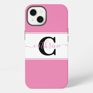 Personalised colorblock iPhone 13 case
