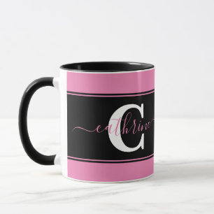 Personalised colorblock mug