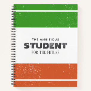 Personalised Colorblock Notebook