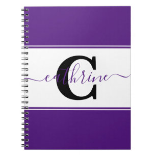 Personalised colorblock  notebook