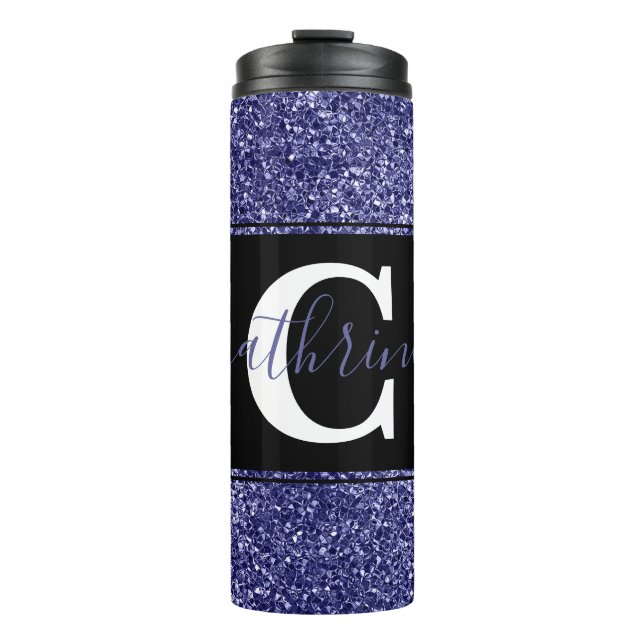 Personalised colorblock  thermal tumbler (Front)