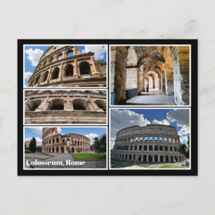 Personalised, Colosseum, Rome, Italy Postcard