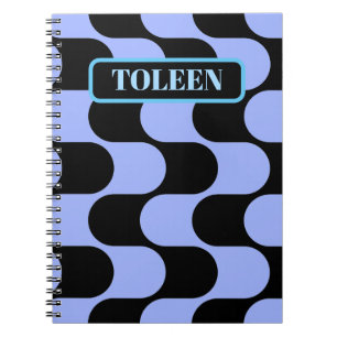 Personalised Colourful Abstract Pattern            Notebook
