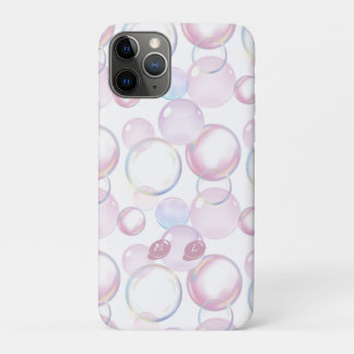 Personalised Colourful Bubbles iPhone 11 Pro Case