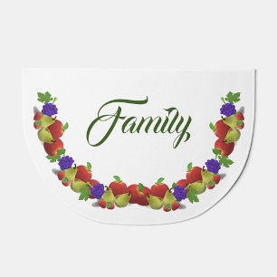 Personalised Colourful Fruit Themed Kitchen Towel