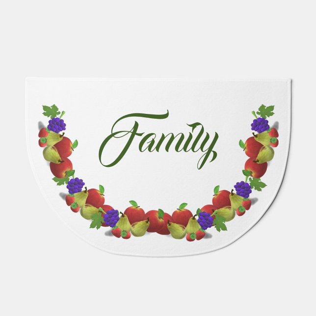 Personalised Colourful Fruit Themed Kitchen Towel (Creator Uploaded)