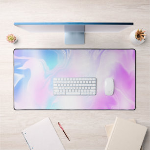 Personalised colourful holographic  desk mat