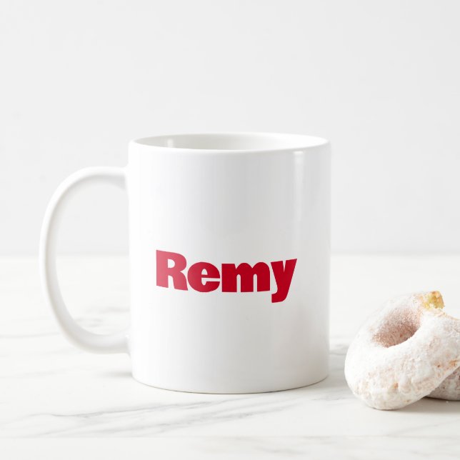 Personalised Colourful Hot Chocolate Ice Cream Coffee Mug (With Donut)