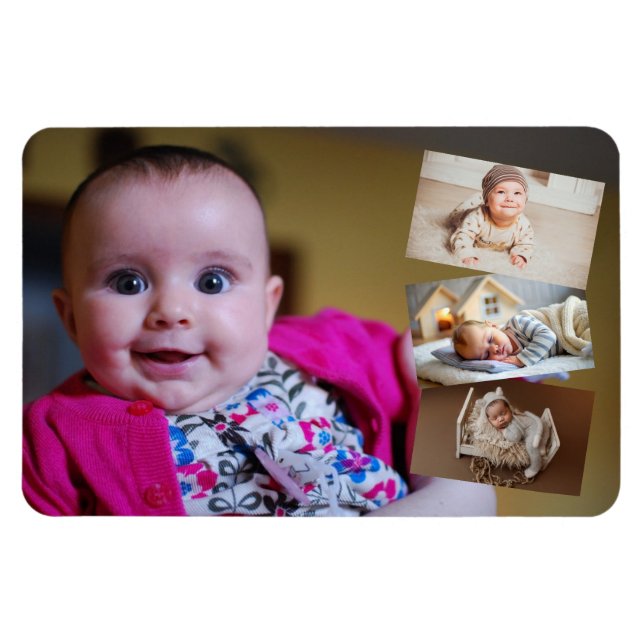 Personalised Colourful Images You Replace Magnet (Horizontal)
