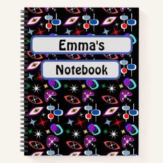 Personalised Colourful Notebook