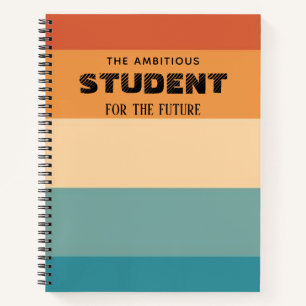 Personalised Colourful Notebook